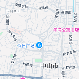 广东中山地图